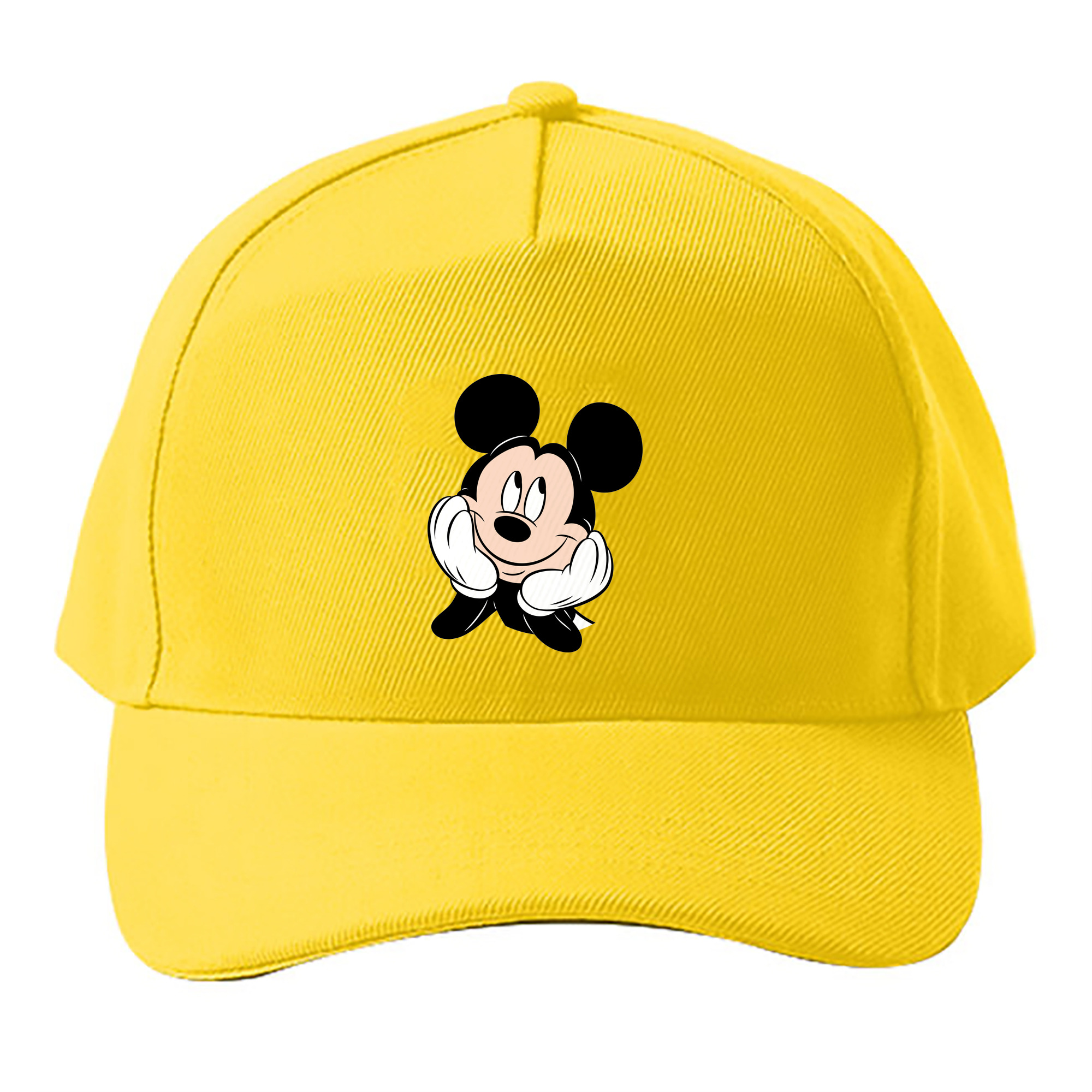 （画像用） ミッキーマウス Mickey Mouse ベースボールキャップ 綿100％ 男女兼用 帽子 スポーツ